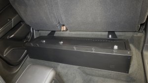 GMC Canyon Underseat Lockbox - Rear - Tuffy Products - Full Width with Pry-Guard Locking System - `14-`22